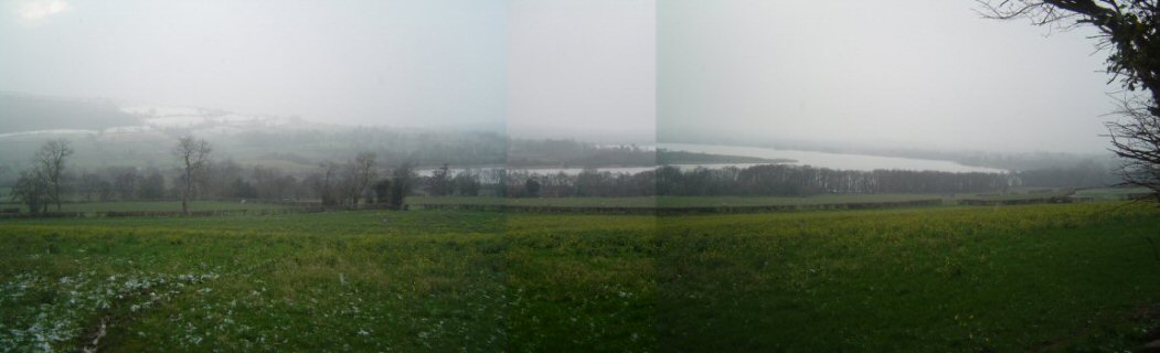 Photo: Llangorse Lake, approximately from the East.