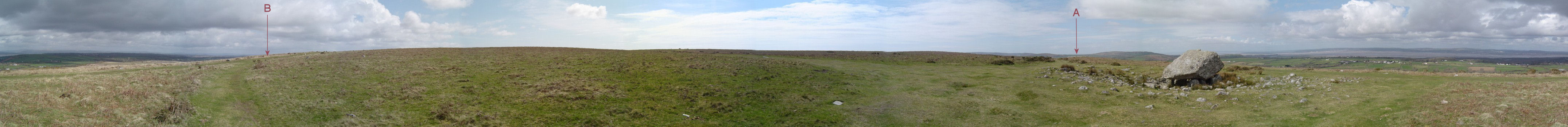Photo: Area around Arthur's Stone.