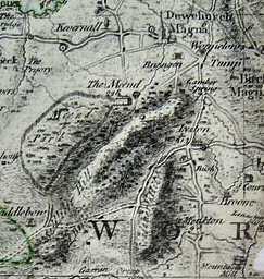Map: Taylor's map of 1754.