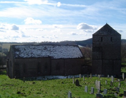 Photo: Garway Church.