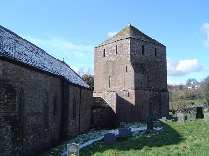 Photo: Garway church.