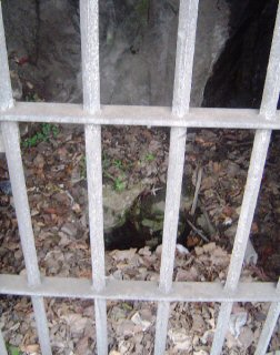 Photo: View inside the possible spring housing.