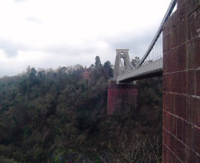 Photo: Clifton Suspension Bridge.