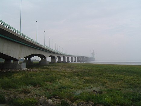 Photo: Next to the bridge at Caldicot Pill.