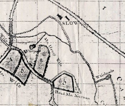 Map: 1775 Map (Caldicot Lordship Sale).