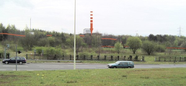 Photo: Area between A470 and 
the M4.