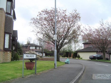 Photo: Pwllhelyg road, Tongwynlais near Cardiff.